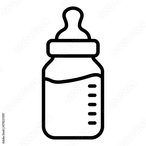 Breast Milk icon vector image. Can be used for Maternity.