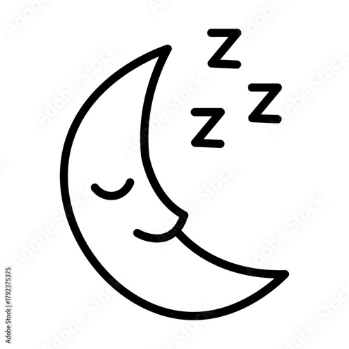 Lullaby icon vector image. Can be used for Maternity.