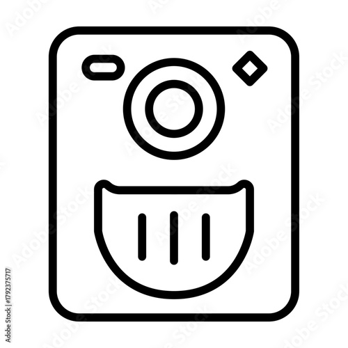 Body Camera icon vector image. Can be used for Crime Investigation.