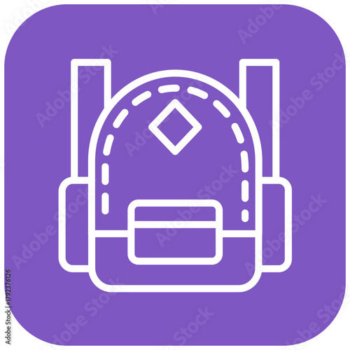 Vector Design Bagpack Icon Style