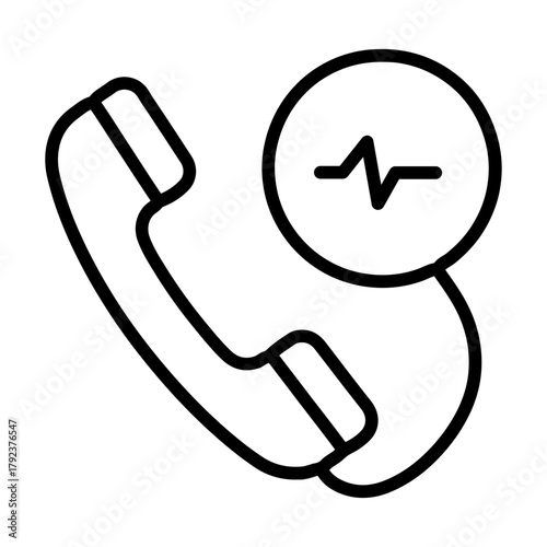 Wiretap icon vector image. Can be used for Crime Investigation.