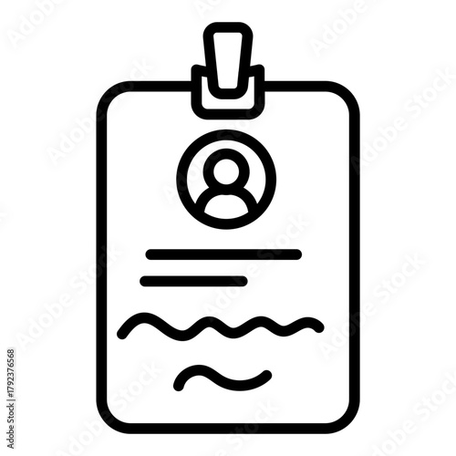 Backstage Pass icon vector image. Can be used for Artist Studio.