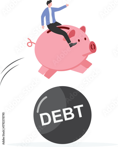 Success to win in business competition, overcome obstacles or motivation to solve problem and lead company achievement concept,

