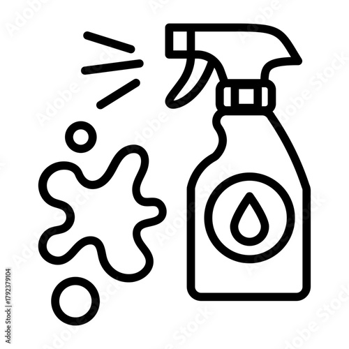 Stain Remover icon vector image. Can be used for Laundry.