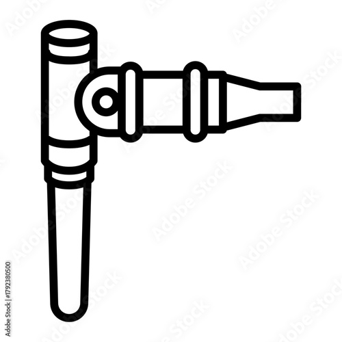 Bronchoscope icon vector image. Can be used for Tuberculosis.