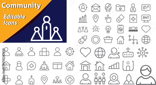 Community event design with vibrant colors