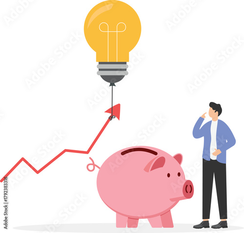 financial security, risk management concept.

