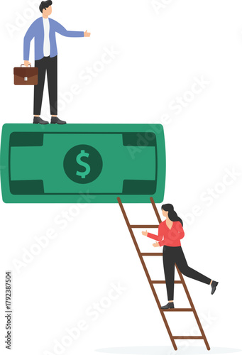 Gender inequality in office, challenge of woman to be accepted in organization, discrimination against lady,

