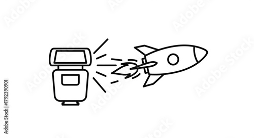 Flash photography is like launching a rocket, it can be used to capture fast moving objects