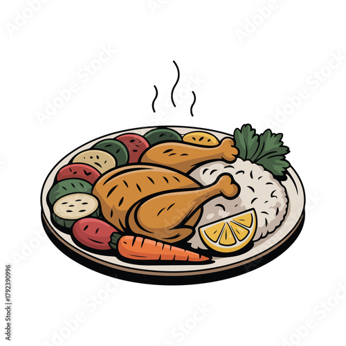 Delicious Roasted Whole Chicken