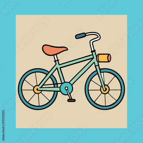 Bicycle parked on bridge over canal