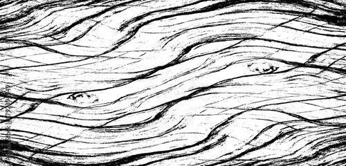 Abstract Wood Texture Vector Background: Distressed Overlay Grunge Illustration for Rustic and Vintage Design Projects.