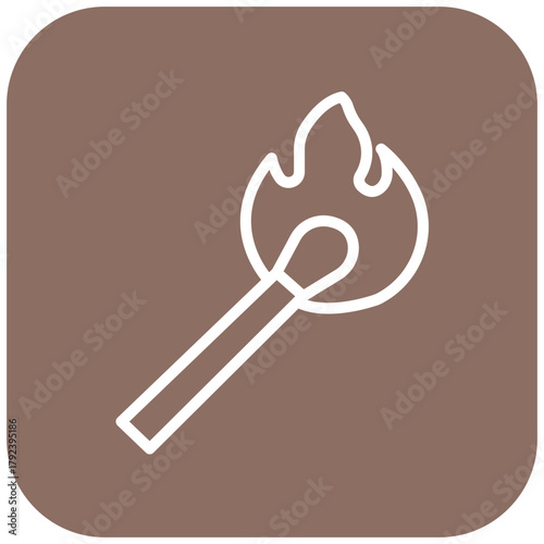 Vector Design Matches Icon Style