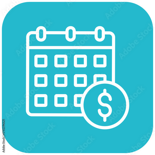 Vector Design Payment Day Icon Style