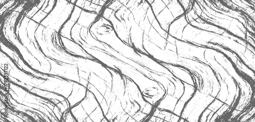 Abstract Wood Texture Vector Background: Distressed Overlay Grunge Illustration for Rustic and Vintage Design Projects.