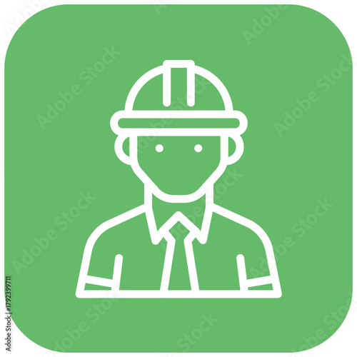 Vector Design Engineer Icon Style
