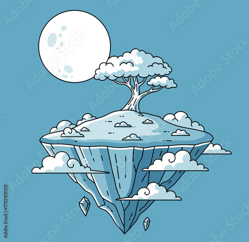 Moonlight Floating Island