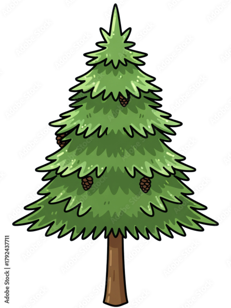 Fototapeta premium pine tree