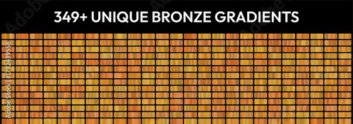 Warm metallic brown-orange inspires strength, Antique copper tones bring history, Classic sculpture shades convey tradition, Earthy metal hues establish stability, 