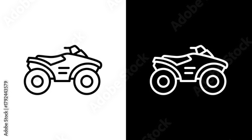 Atv Icon Set Multiple Style Collection