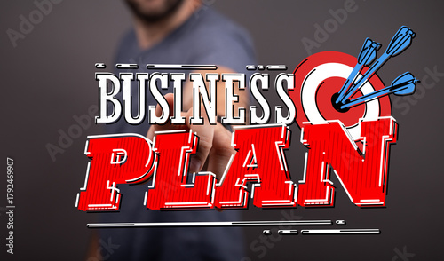 Concept image of a business...