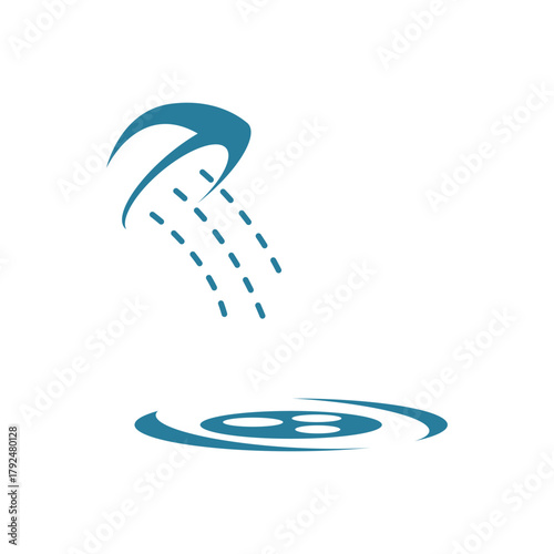 Bathtub logo icon design