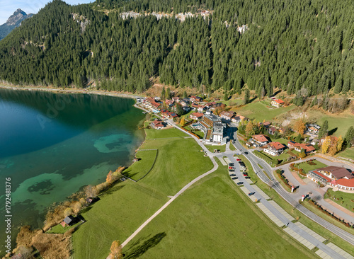 Aerial photo of Lake Halden...