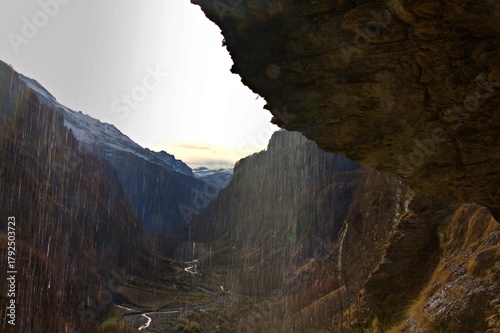 Mont blanc, cirque du fer à cheval, Alpes Haute savoie