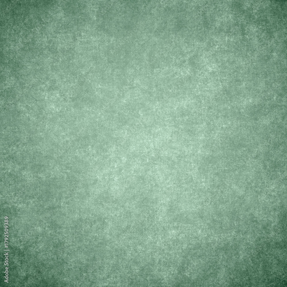 Fototapeta premium Vintage paper texture. Green grunge abstract background