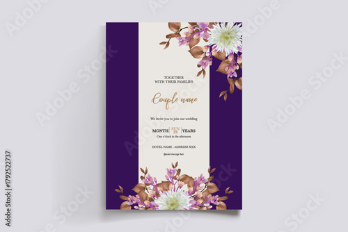 Save the date wedding invitation templates