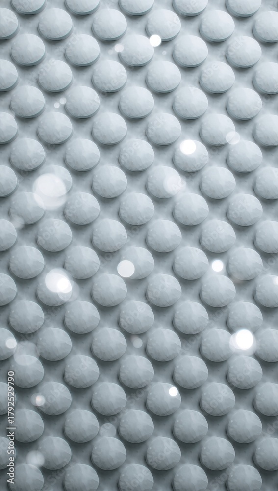 Abstract Light Grey Diagonal Ovals Pattern