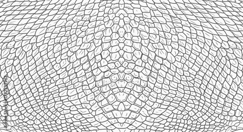Abstract Reptilian Skin Pattern: Detailed Scale Texture.