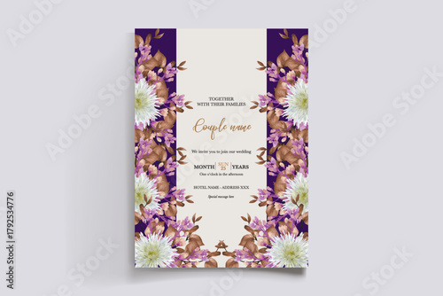 Save the date wedding invitation templates