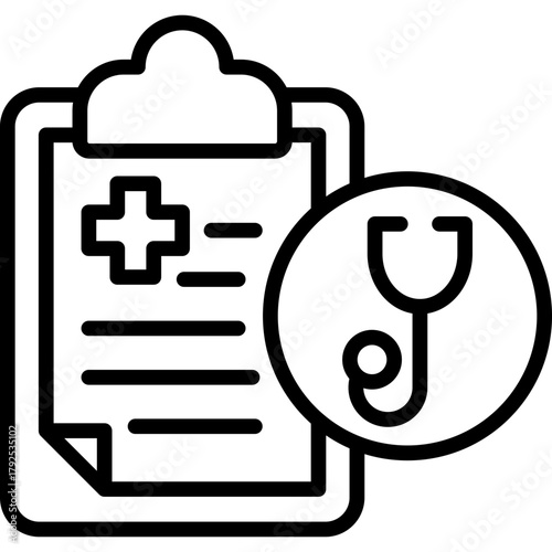 Medical Diagnosis line icon