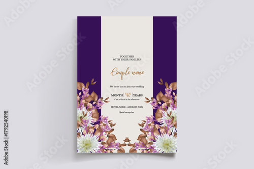 Save the date wedding invitation templates