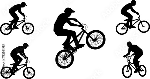 Bmx cycling silhouette, Bmx stunt silhouette, Bmx cyclist silhouette, Bmx cycling, Bmx cyclist, Bmx , Bmx silhouette