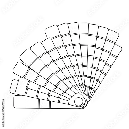 Color Palette, Fan, Shades, Spectrum, Gradient, Design