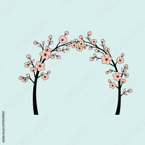 Cherry Blossom Arch