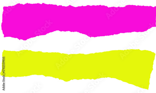 Wallpaper Mural Two abstract rectangles one in pink and one in yellow on a black background art Torontodigital.ca