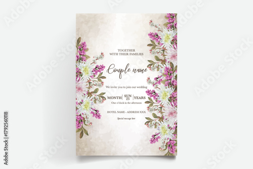 Save the date wedding invitation templates