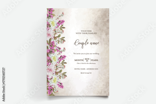 Save the date wedding invitation templates