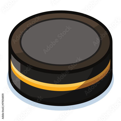 Ice Hockey Puck Game Element