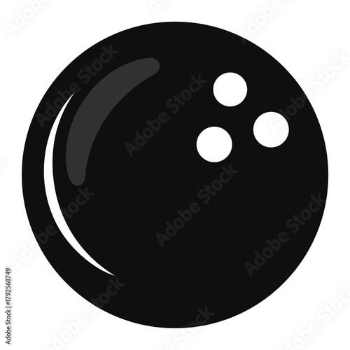 Classic Bowling Ball Icon