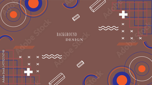 elements set background vector design