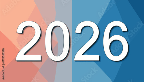 2026 Happy New Year Typography Vector Collection