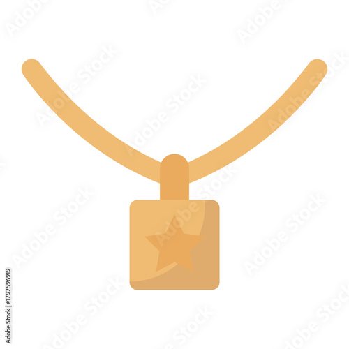 Necklace Vector Icon which can easily modify or edit