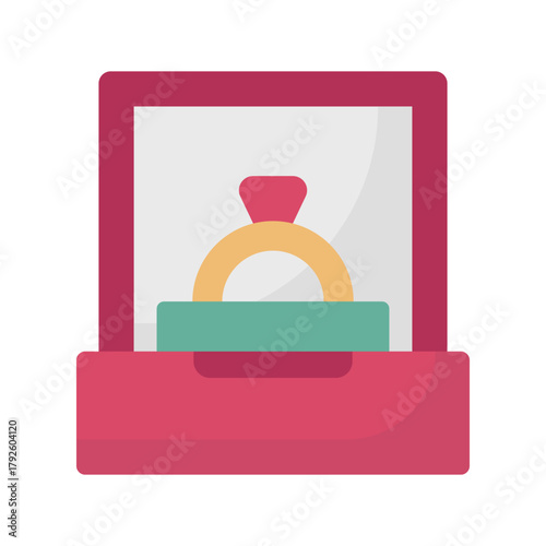 Box ring Vector Icon which can easily modify or edit