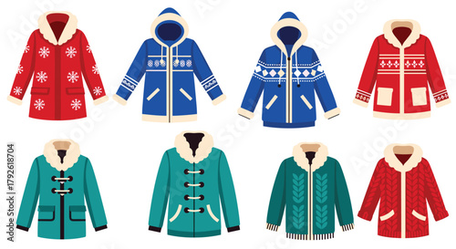 Cozy winter jackets with stylish designs and warm fur collars for ultimate cold weather comfort