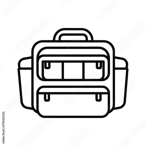 Camera bag icon