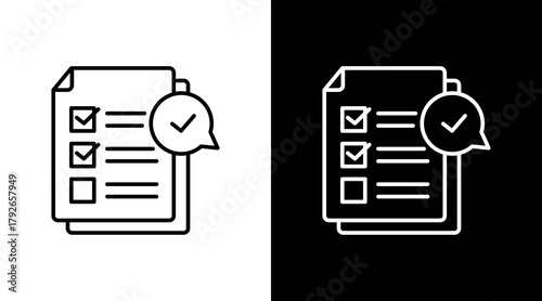 Accountability  White Icon Set Design